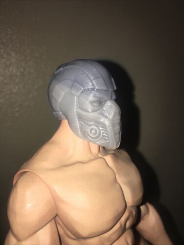 1/6 scale Mortal Kombat Sub-Zero Ninja Head Sculpt (needs tacky to affix) - Picture 3 of 5