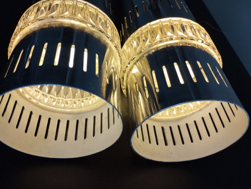 Mid-Century Pair couple Danish Pendant lights from Vitrika - 第 14/16 張圖片