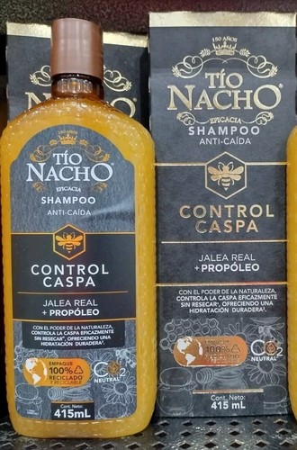 2X TIO NACHO SHAMPOO CONTROL CASPA Y ANTI CAIDA - 2 DE 415ml c/u - ENVIO GRATIS - Picture 2 of 2
