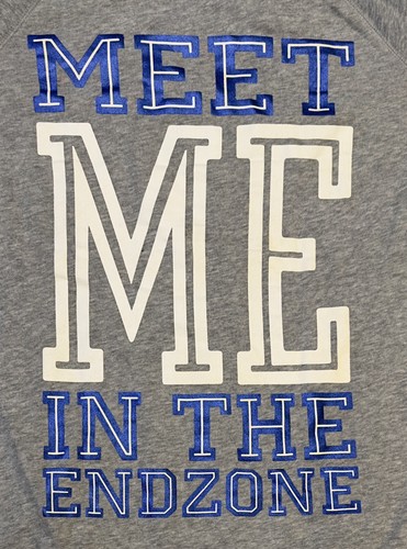 Victoria's Secret PINK NFL Indianapolis Colts Gray Hoodie Women's Size MEDIUM - Picture 4 of 5