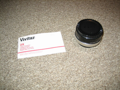 Vivitar Tele Converter 2X-4 FL FD Mount for 35mm SLR Camera