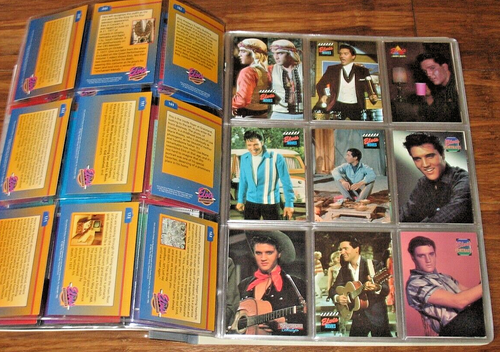 1992 & 1978 ELVIS COLLECTORS SERIES BUBBLE GUM CARDS GEBRAUCHT KOSTENLOSER VERSAND ELVIS - Bild 1 von 21
