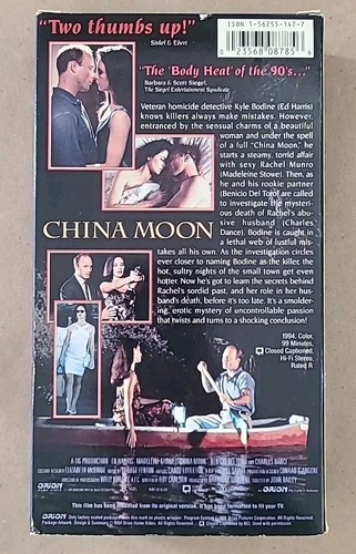 China Moon (VHS, 1994) - Picture 2 of 7