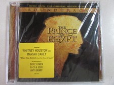 THE PRINCE OF EGYPT SOUNDTRACK CD WHITNEY HOUSTON MARIAH CAREY BOYZ II MEN - NEW