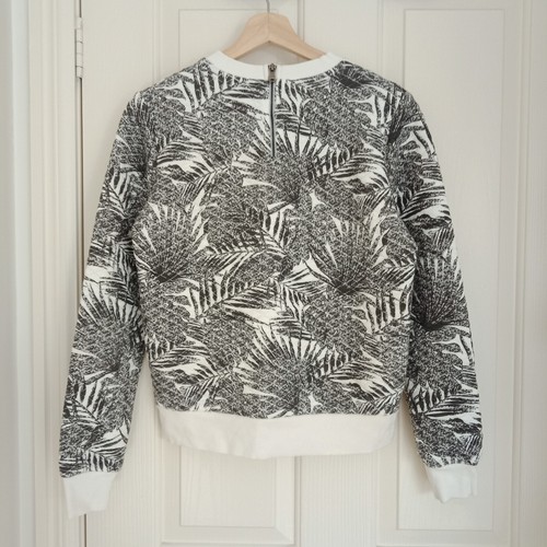 Superdry women's quilted cotton blend long sleeve sweatshirt size S - Picture 3 of 9