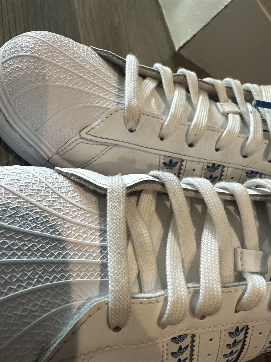 y*o様 adidas originals superstar 80s Adidas Originals Superstar White Pattern Blue Fashion