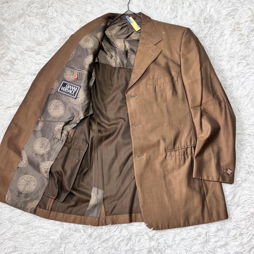 Gianni Versace Tailored Jacket Medusa Embroidered Lining
