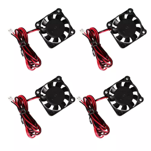 4 Pcs Radiator Fan Electric Cooling Industrial 3D Printer Parts High Speed