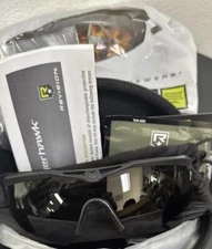 US Military Issue Revision Stingerhawk Black APEL Ballistic Eyewear Glasses