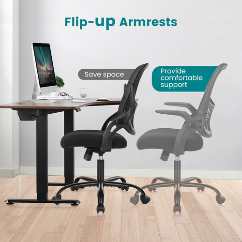 Adjustable Ergonomic Mesh Executive Office Chair with Lumbar Support and Armrest - Picture 8 of 15