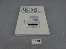 Microsoft MS-DOS Operating System Factory Sealed NOS New Old Stock