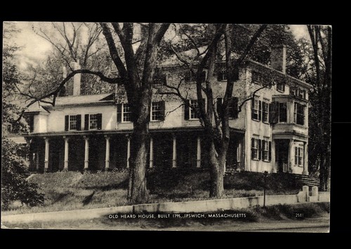 postcard Heard House, Ipswitch, MA  RPPC real picture ? (P-1-A) - Picture 1 of 2