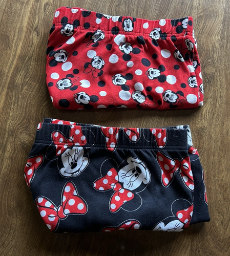 2 Disney Damen Mickey und Minnie Mouse Druck Schlafshorts Größe 2X gebraucht - Bild 1 von 5