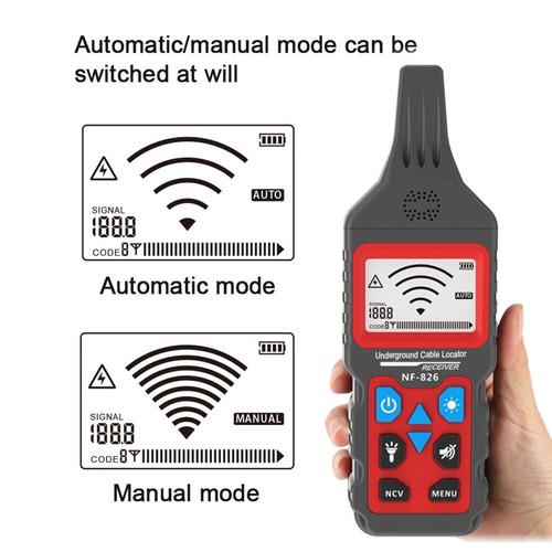 NF-826 Portable Wire Tracker Underground Cable Locator Telephone Cable Finder - Picture 7 of 8