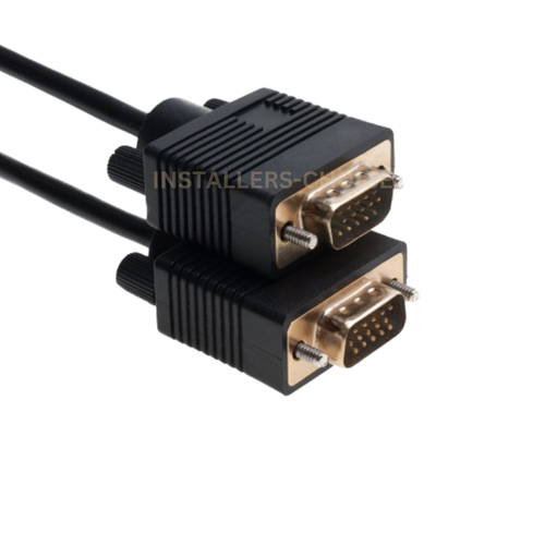 25ft SVGA VGA Cable Male to Male M/M Monitor Cord TV HDTV Full HD15 Laptop - Picture 2 of 3