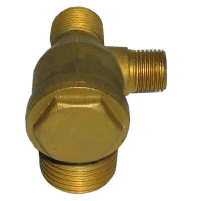 NEW Genuine Replacement Right Check Valve 1/2 in. 90 Degree Air Compressor Part