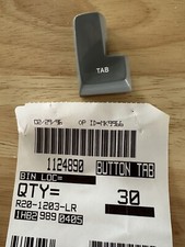 IBM Selectric I & II part # 1124890 TAB BUTTON ACCENT GRAY new Genuine