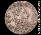 Poland: 1621 Sigismund Iii Three Groschen Silver - Scarce No Reserve #C43