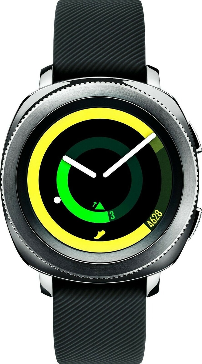 Samsung Galaxy Gear Sport 43MM SM R600 WIFI Bluetooth Smartwatch Black FAST SHIP eBay