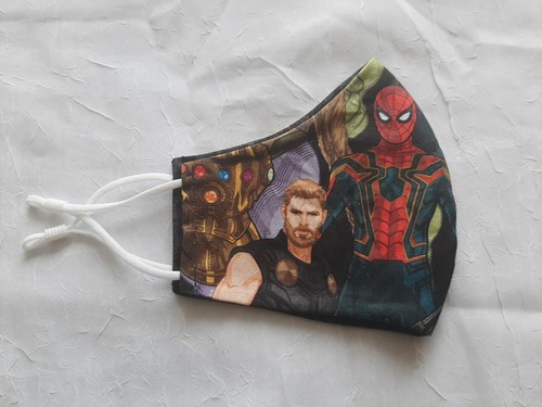 The Avengers Adult Face Mask...Handmade..Reusable and Washable - Picture 3 of 4