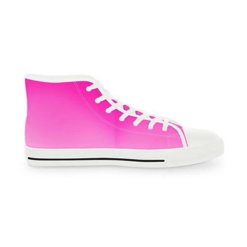 Pink Unisex  High Top Sneakers - Bild 2 von 6