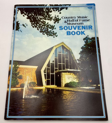 Libro de recuerdos vintage de 1981 del Salón de la Fama de la Música Country y Museo - Imagen 1 de 15