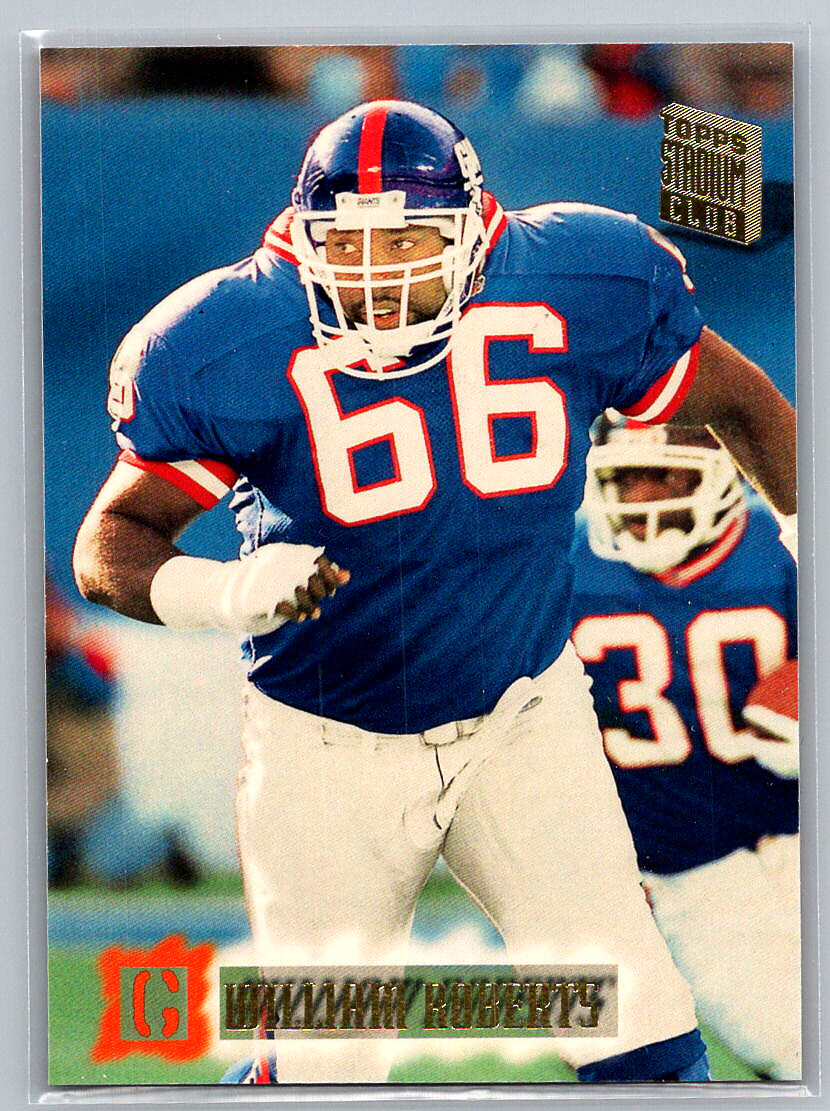363 William Roberts New York Giants 1994 Stadium Club | eBay