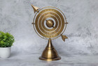 Nautical Armillary Sphere Zodiac Engraved Brass Globe Astrolabe Rotating Dial
