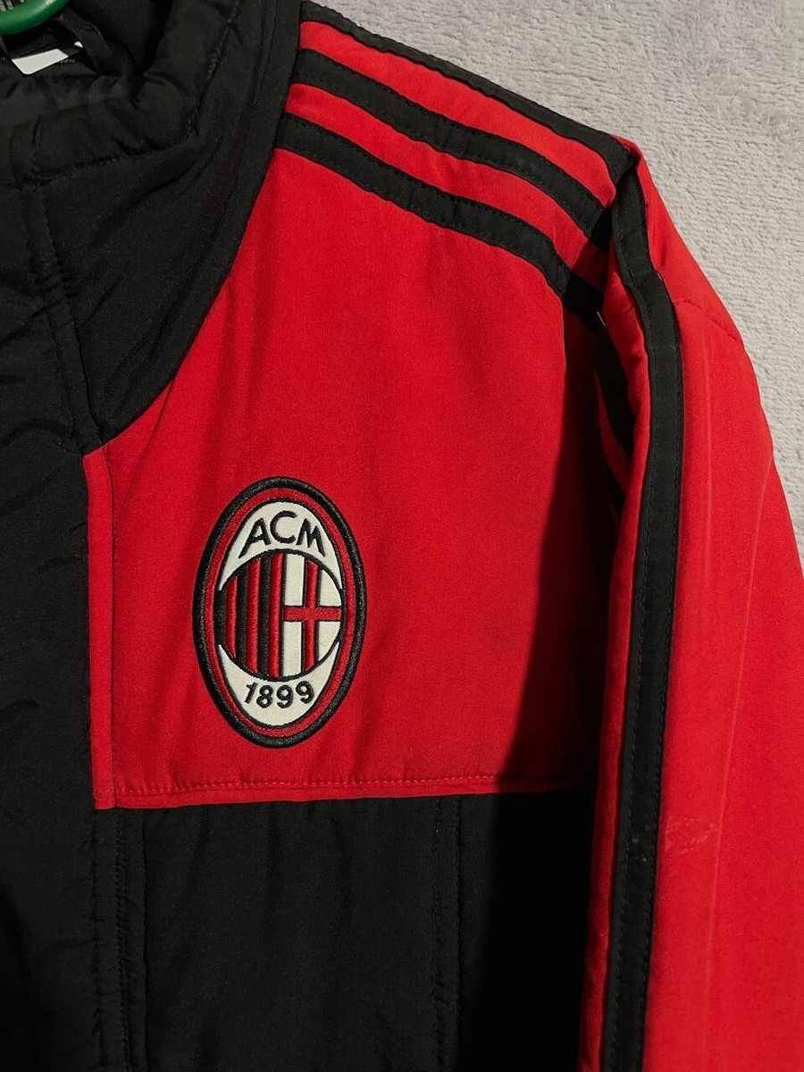 AC MILAN adidas フルジップジャケット　ナイロン　Mサイズ adidas AC Milan Track Top (XL) Red at Amazon Men's Clothing