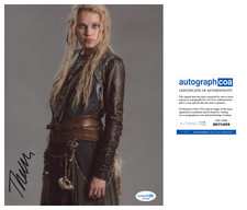 Thea Sofie Loch Naess 'The Last Kingdom' Signed 8x10 Photo 'Skade' ACOA Thea Sofie Loch Naess 'The Last Kingdom' Signed 8x10 Photo 'Skade' ACOA