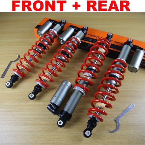 FOR 2009-14 POLARIS RZR 800 S STAGE 4 FRONT UTV REAR SHOCK ABSORBERS ADJUSTABLE - Picture 2 of 12