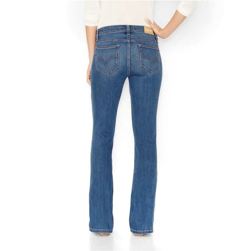 LEVI’S 529 MID-RISE CURVY BOOTCUT JEAN DARK DENIM WOMENS SIZE 8 ZERO FLAWS - Picture 10 of 10