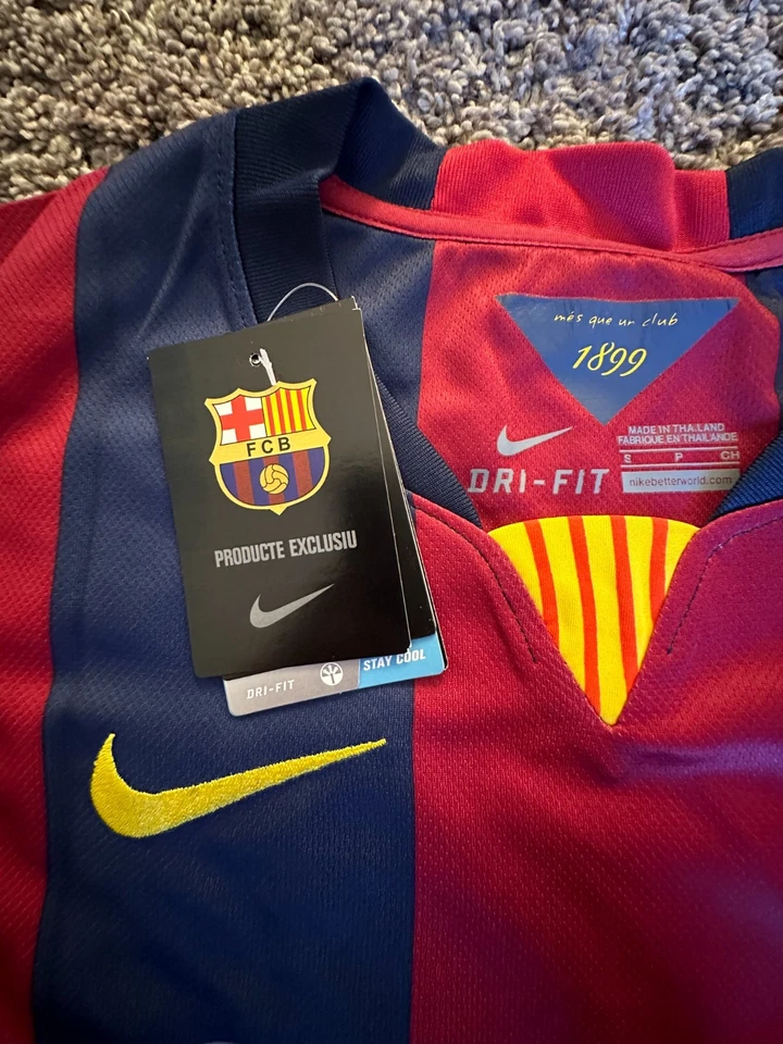 New FC Barcelona 2014/15 Home Jersey S/M/L - Image 3 of 4