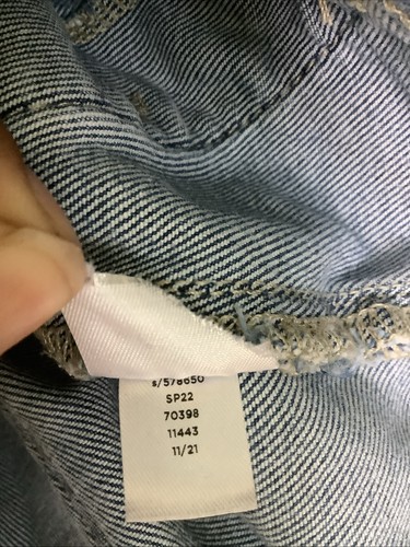 Ann Taylor Womens Flared Stretch Light Washed Blue Denim Jeans Size 8 - Picture 19 of 19