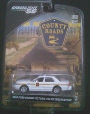 Greenlight SE County Roads 2008 Ford  Crown Victoria Police Interceptor