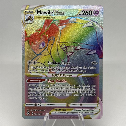 Mawile VSTAR 200/195 - SWSH12: Silberner Sturm (Secret Rare) Pokemon TCG NM