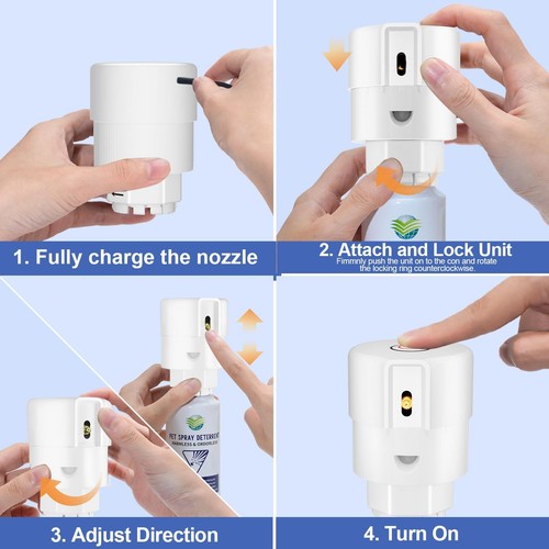 Cat Spray Pet System Dog Motion Activated with 1 Refill Safe Deterrent-Only A... - Picture 4 of 7