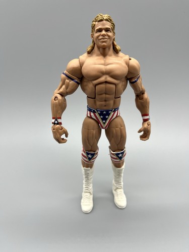 Figura de acción WWE Mattel Elite Flashback Lex Luger Serie 30 EE. UU.
