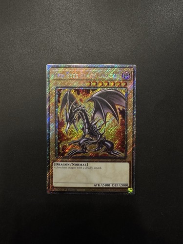 YGO Red-Eyes Black Dragon Platinum Secret  Bandai Art NM Stampede RA04-EN109  - Bild 1 von 2