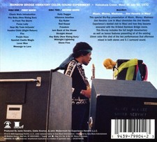 JIMI HENDRIX EXPERIENCE LIVE IN MAUI NEW CD
