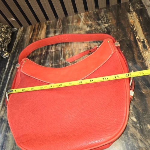 Michael Kors Schultertasche rötlich Hobo Leder - Bild 8 von 10