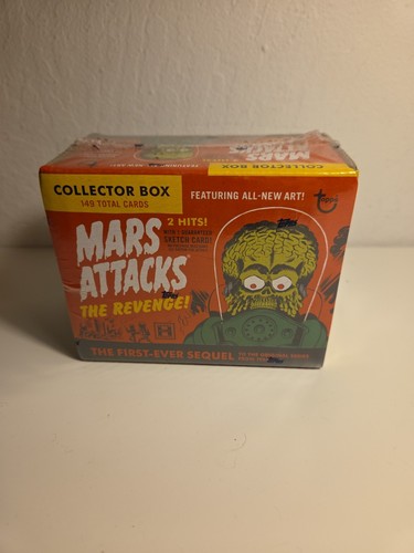 2017 Topps Mars Attacks The Revenge Factory Sealed Hobby Box Rare Set