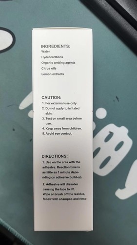 LAWEZX Haarverlängerungsentferner 4OZ/120ml, Tape in für Front Lace 120ml  - Bild 8 von 8