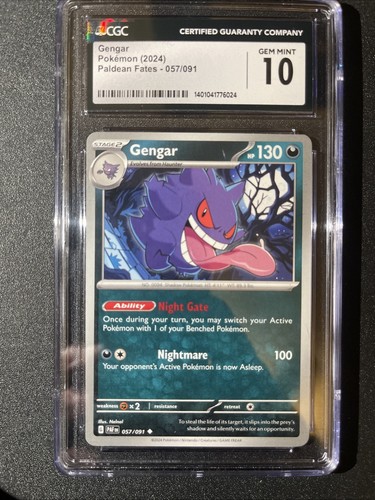 Gengar 057/091 SV: Paldean Fates Regular