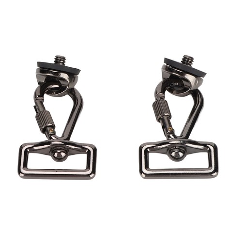 Set 2 ganci tracolla per fotocamera reflex e vite in metallo installazione rapida da 1/4 di pollice per FG - Foto 6 di 22