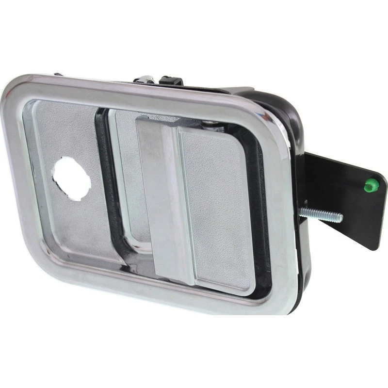 Manija de puerta exterior cromada lado del conductor delantero se adapta a 03-14 Freightliner Columbia Foto 2 de 4