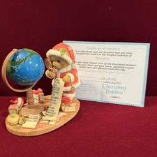 Cherished Teddies Stanley 13th In Santa Series Who  s Naughty And Nice 2007