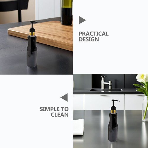  4 Pcs Condiment Bottle Press Pump Head Kitchen Seasoning Commercial - Picture 10 of 12