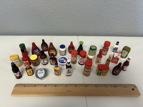 Zuru Mini Marken Gewürze Gewürze Dips verschiedene Posten Miniaturen Lebensmittelgeschäft