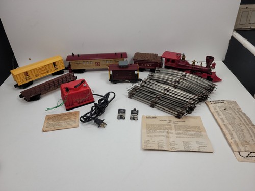 1980 Vintage *DC* Train set ~Lionel 8005~ Steam Engine GENERAL +ATSF